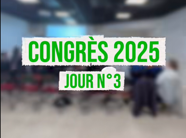 La troisième journée du Congrès 2025&nbsp;!