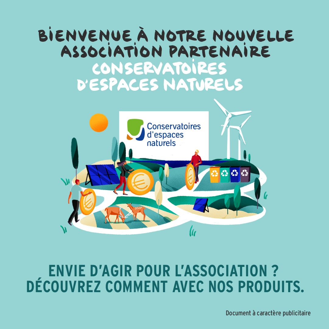 La Fédération des Conservatoires d&rsquo;espaces naturels rejoint les associations partenaires du Crédit Coopératif
