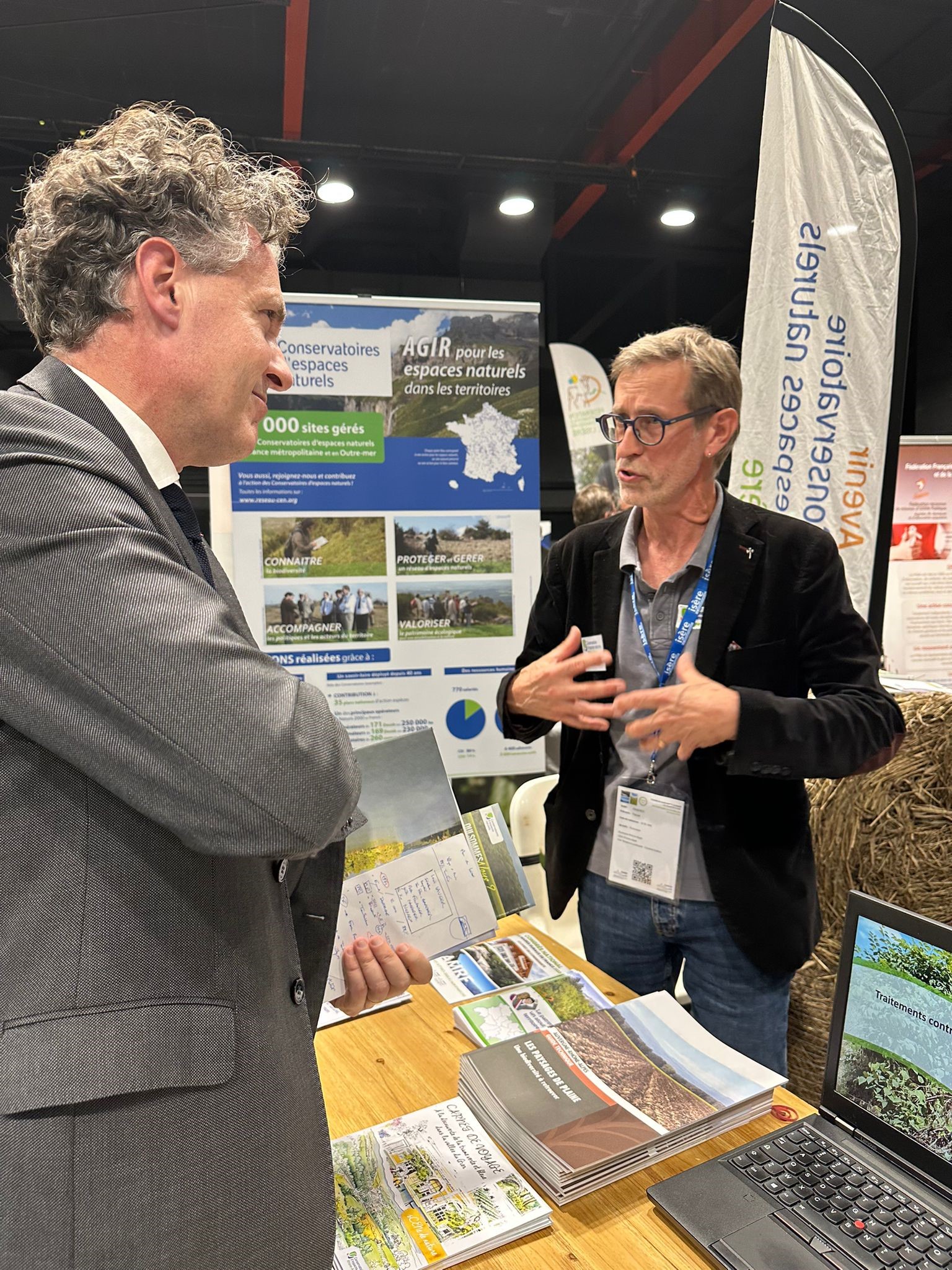 De belles rencontres lors du congrès des maires ruraux