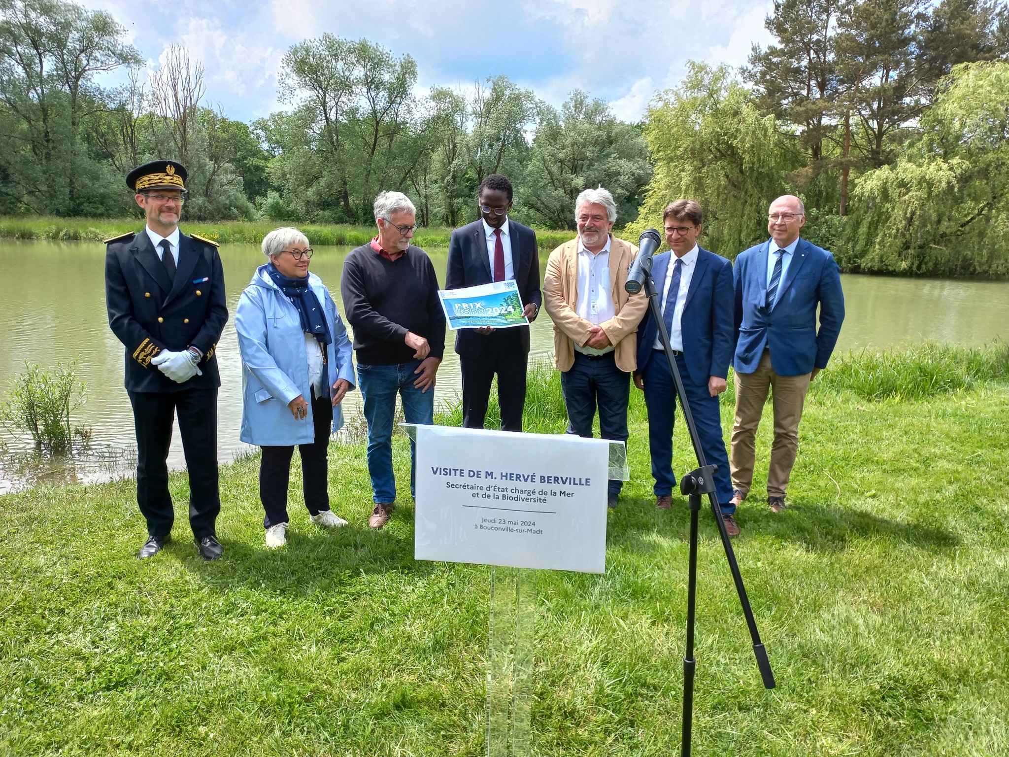 Visite de Hervé Berville sur un site naturel du Conservatoire d&rsquo;espaces naturels de Lorraine